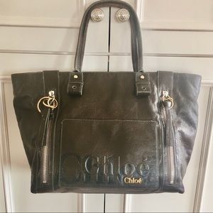 Chloe Brown Eclipse Tote